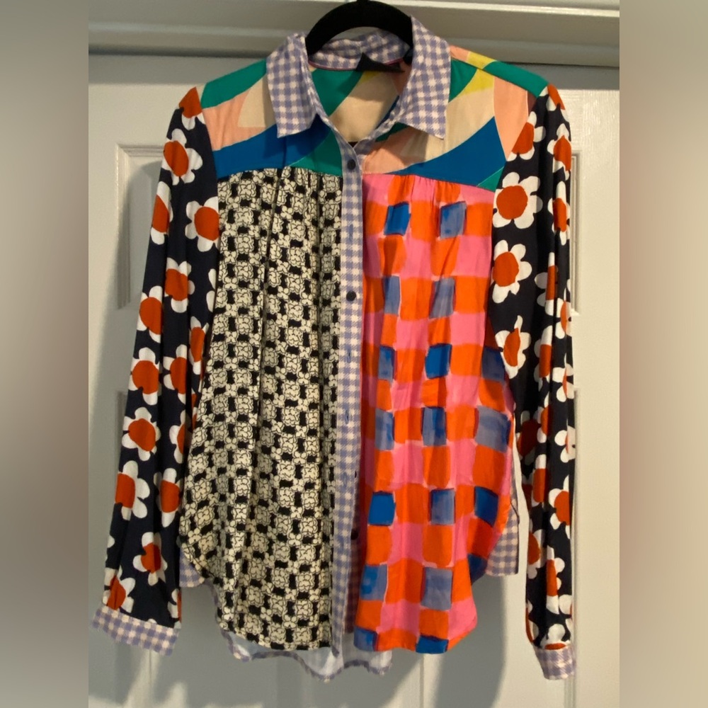 Maeve by Anthropologie pattern top
